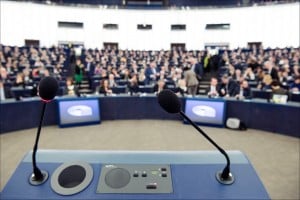 Posiedzenie Parlamentu Europejskiego
